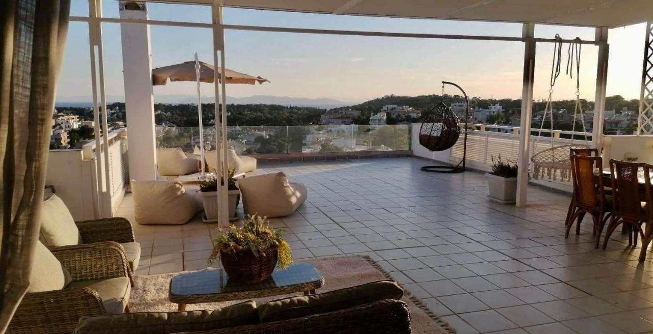 Villasonboard Vouliagmeni Penthouse Veranda Sea-View & Beach Atenas Exterior foto